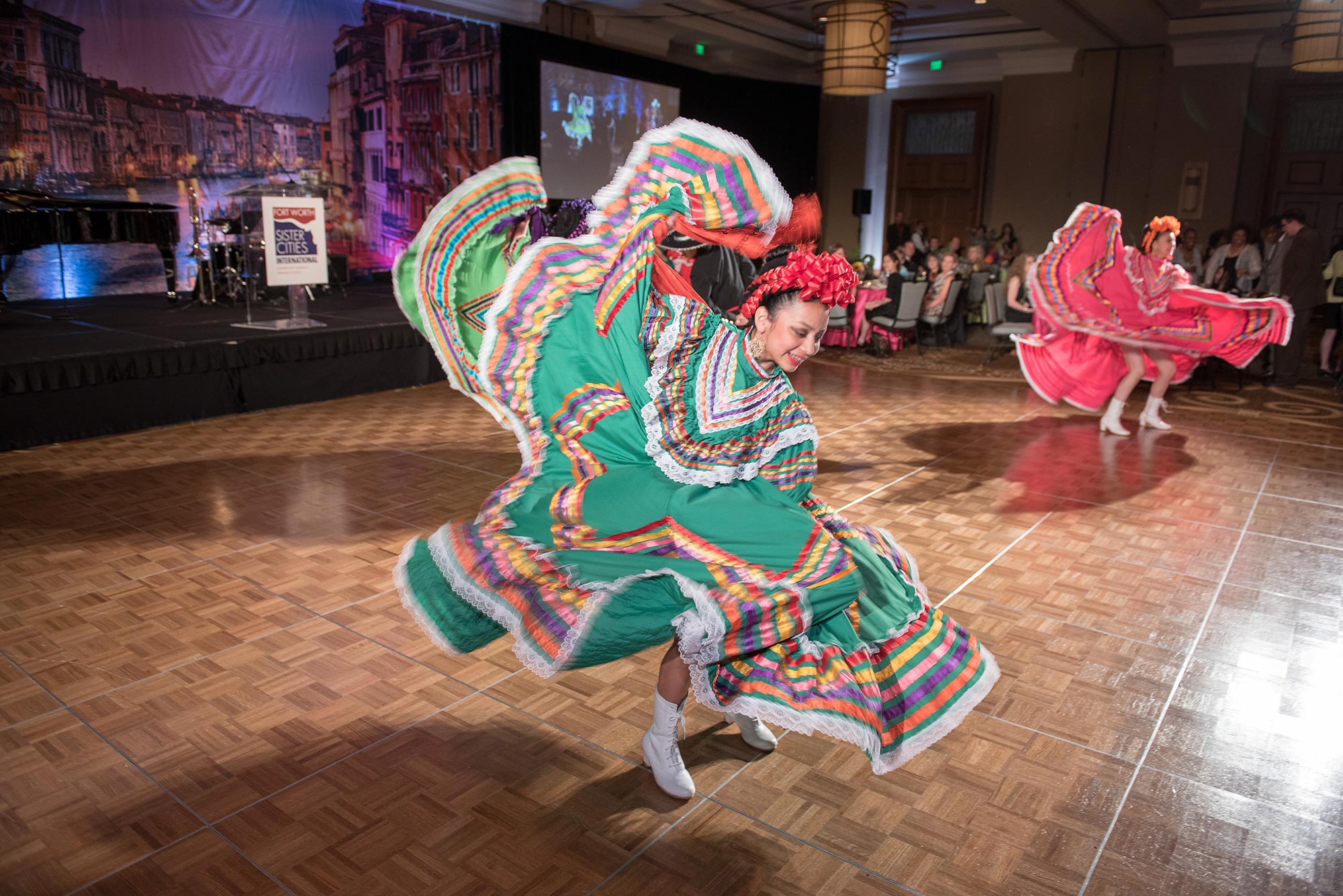 Folklore dancers